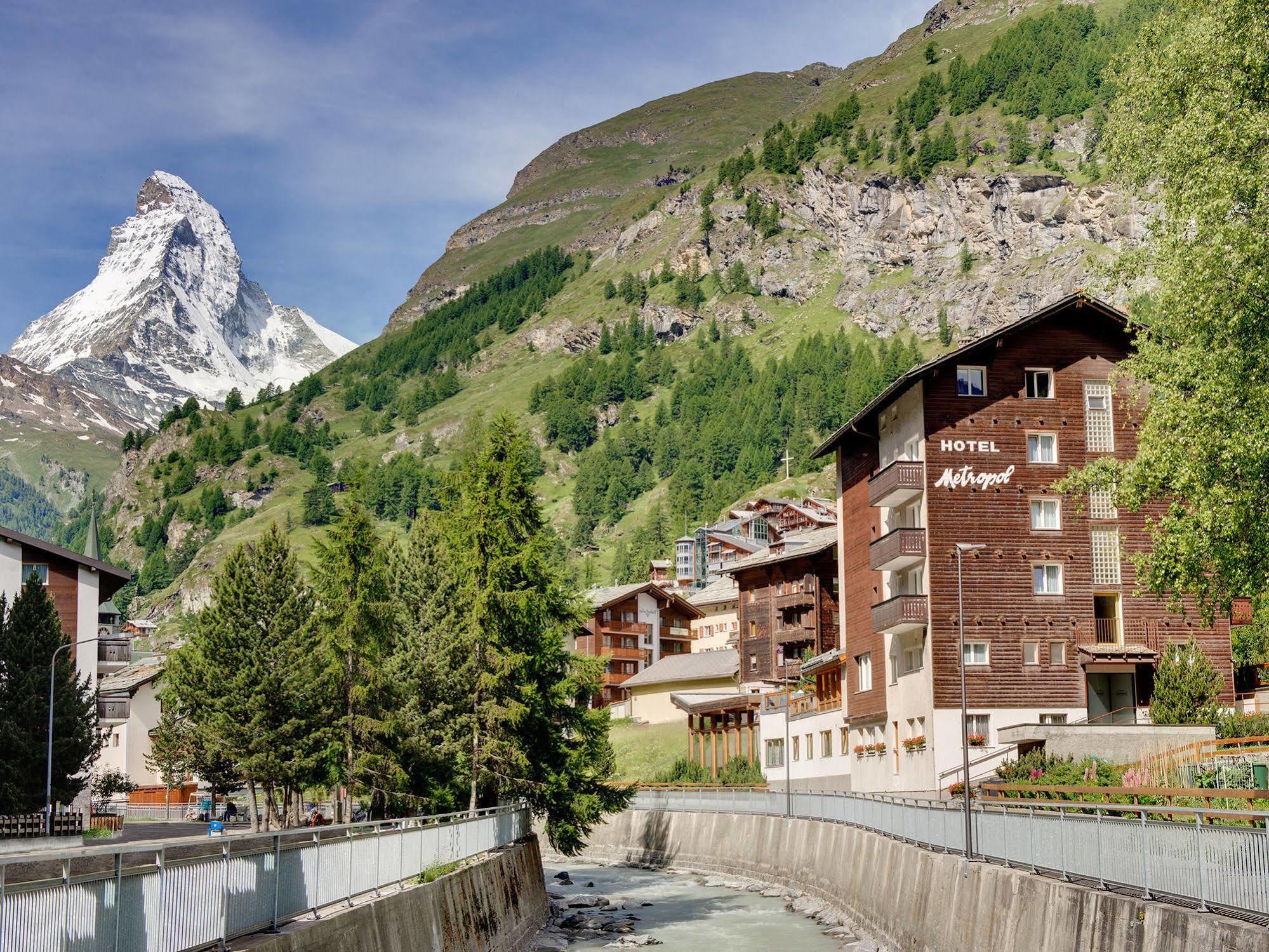 Hotel Metropol & Spa Zermatt Exterior foto