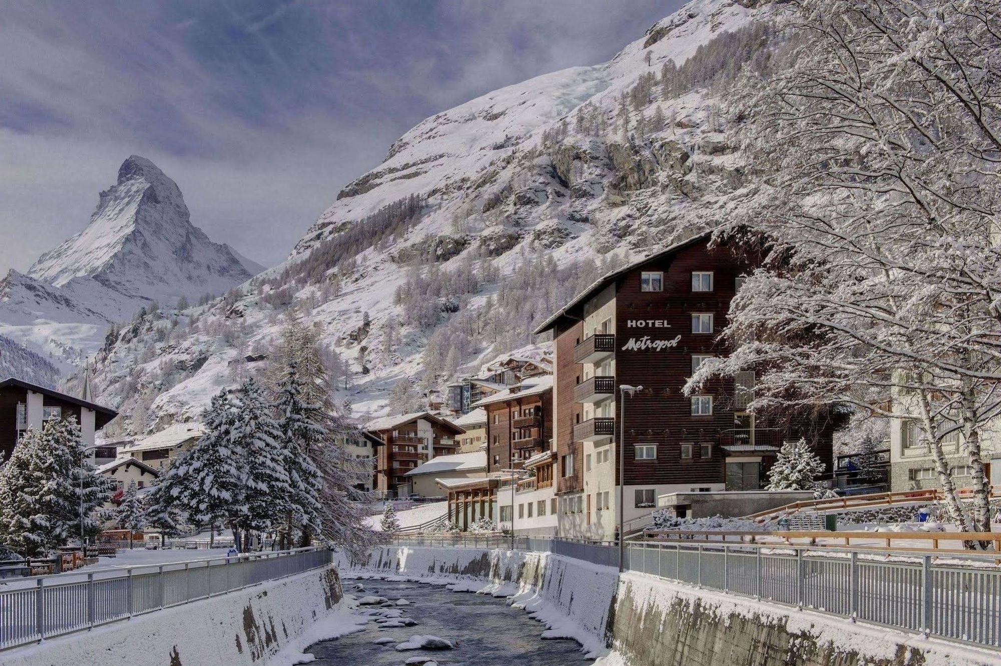 Hotel Metropol & Spa Zermatt Exterior foto