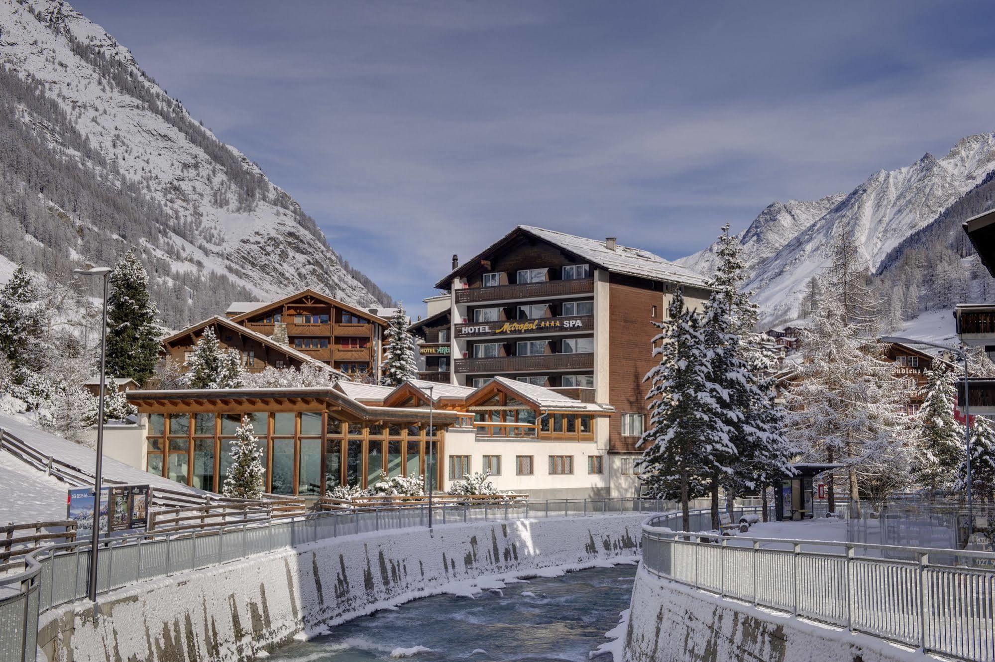 Hotel Metropol & Spa Zermatt Exterior foto